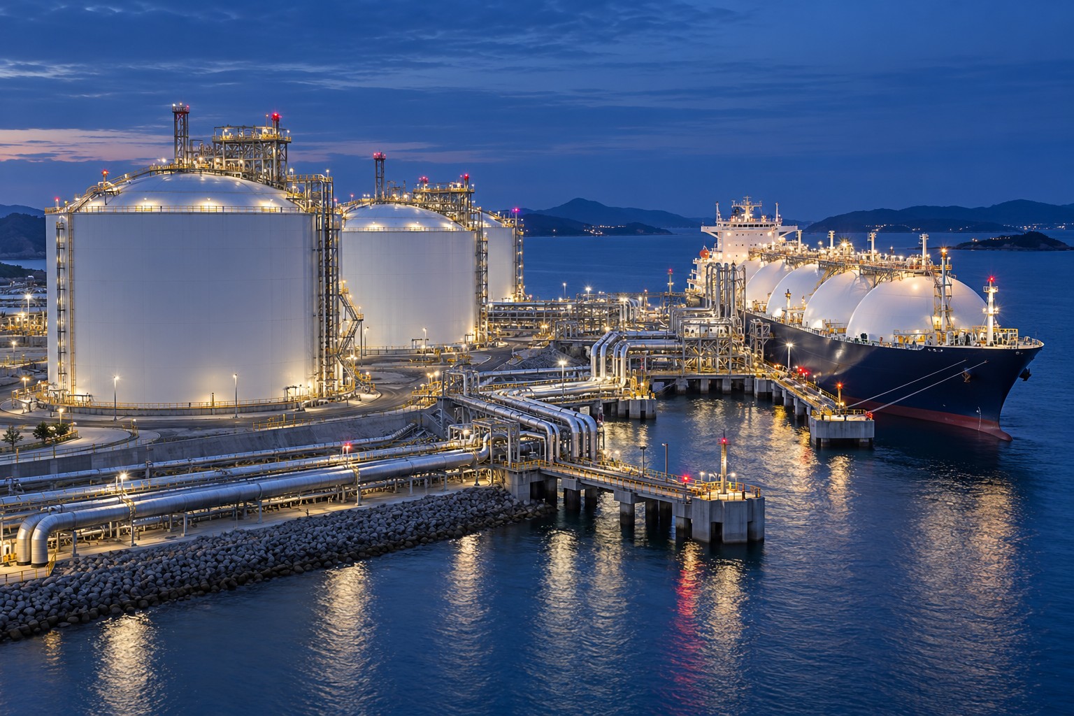 LNG & liquefaction — static alternative